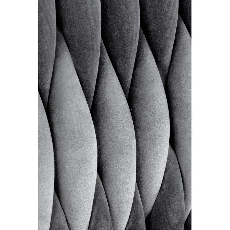 K436 krzesło popielaty/złoty (1p 2szt)