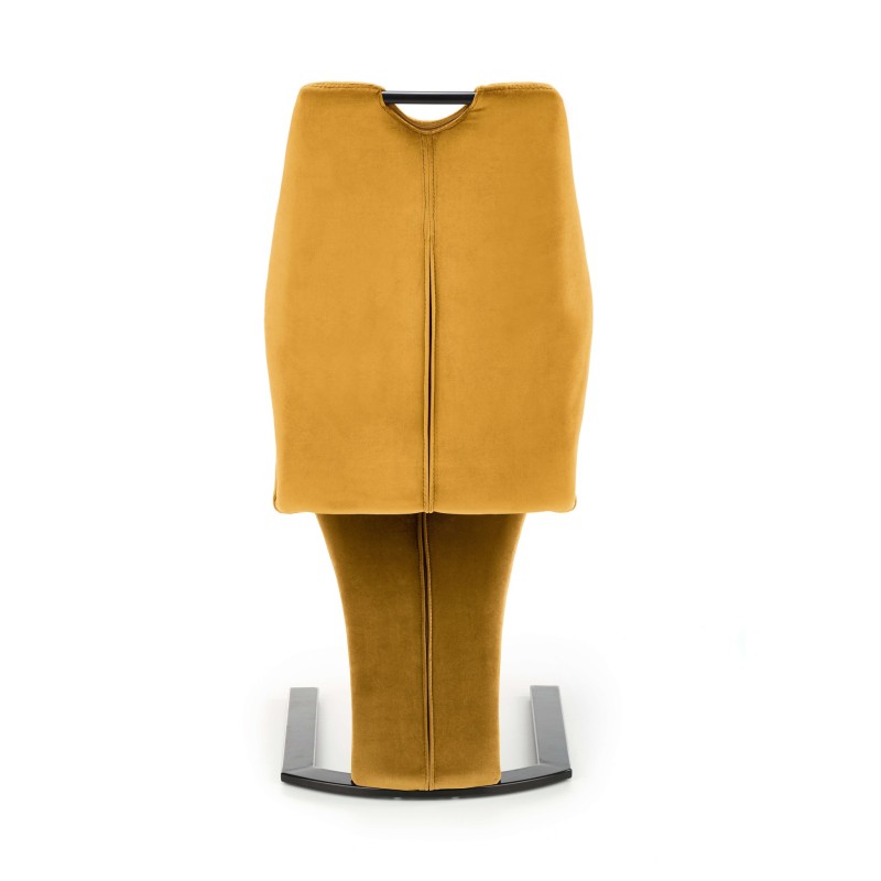 K442 krzesło musztardowy (1p 2szt)