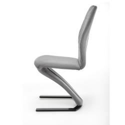 K442 krzesło popielaty (1p 2szt)