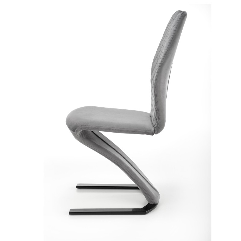 K442 krzesło popielaty (1p 2szt)