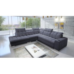 Prisma IX corner sofa with sleeping function, USB port, and storage for bedding - Velvet | Pet friendly, Terra 96 Prisma IX corner sofa with sleeping function, USB port, and storage for bedding - Velvet | Pet friendly, Terra 96