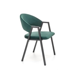 K473 krzesło ciemny zielony (1p 2szt)