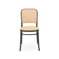 K483 krzesło naturalny/czarny (1p 4szt)