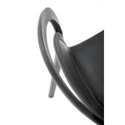 K490 krzesło plastik czarny(1p 4szt)