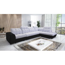 Prisma XI corner sofa with sleeping function and USB port - elegance and comfort Prisma XI corner sofa with sleeping function and USB port - elegance and comfort