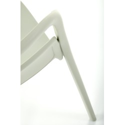 K490 krzesło plastik miętowy(1p 4szt)