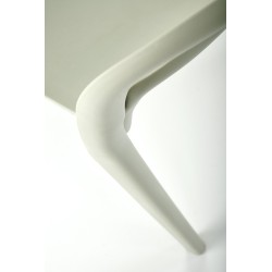 K490 krzesło plastik miętowy(1p 4szt)