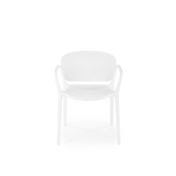 K491 krzesło plastik biały (1p 4szt)