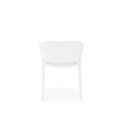K491 krzesło plastik biały (1p 4szt)