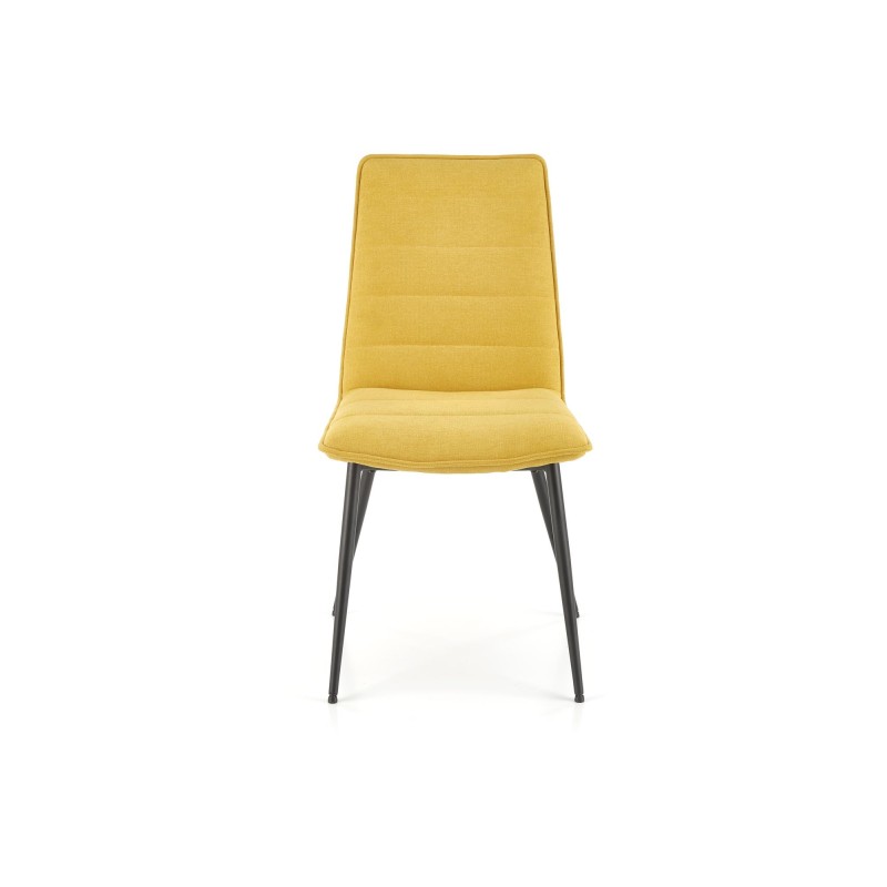 K493 krzesło musztardowy (1p 4szt)