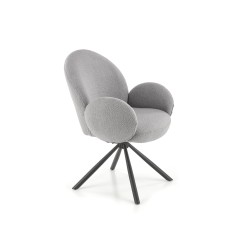 K498 krzesło popielaty (1p 2szt)