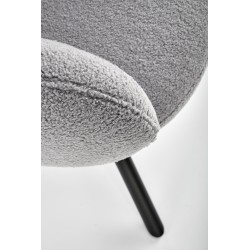 K498 krzesło popielaty (1p 2szt)