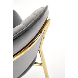 K499 krzesło popielaty (1p 4szt)