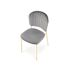 K499 krzesło popielaty (1p 4szt)