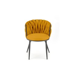 K516 krzesło musztardowy (1p 2szt)