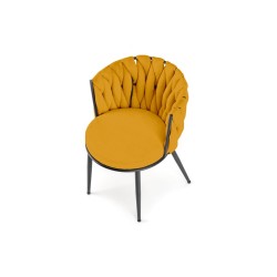 K516 krzesło musztardowy (1p 2szt)