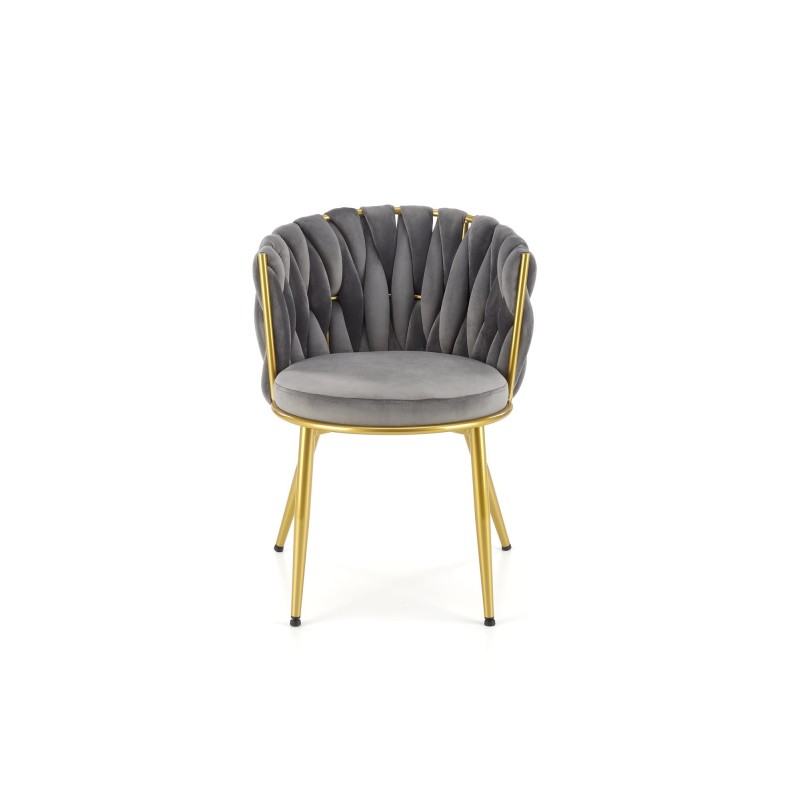 K517 krzesło popielaty (1p 2szt)