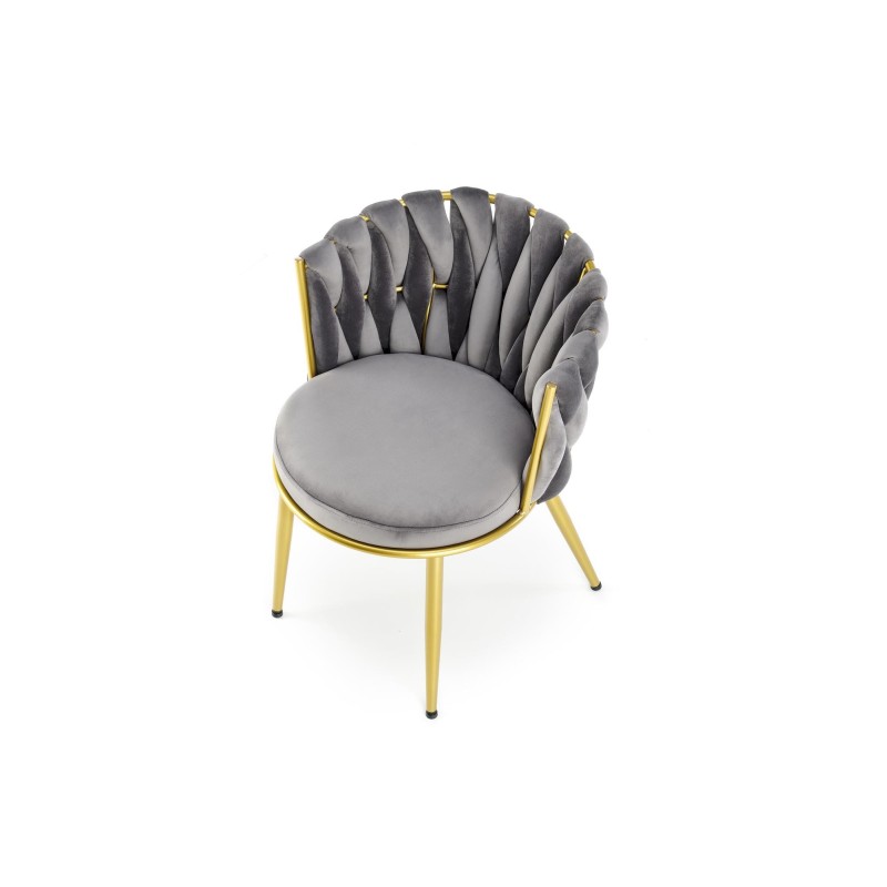 K517 krzesło popielaty (1p 2szt)