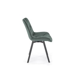 K519 krzesło ciemny zielony (1p 2szt)