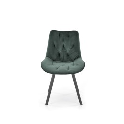 K519 krzesło ciemny zielony (1p 2szt)