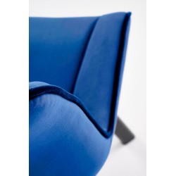 K520 krzesło nogi - czarne, siedzisko - granatowy (1p 2szt)