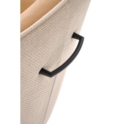 K527 krzesło brązowy / beżowy (1p 2szt)