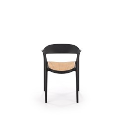 K530 krzesło czarny / naturalny (1p 4szt)