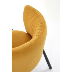 K531 krzesło musztardowy (1p 2szt)