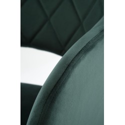 K535 krzesło ciemny zielony (1p 2szt)