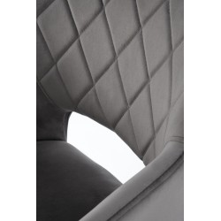 K535 krzesło popielaty (1p 2szt)