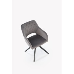 K535 krzesło popielaty (1p 2szt)