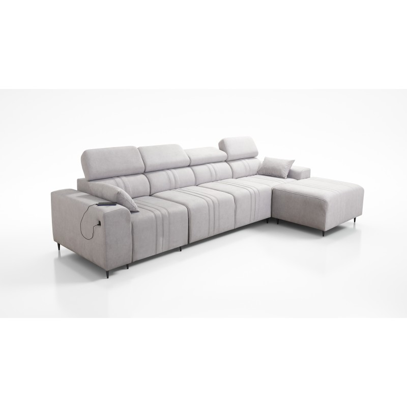Verona XII Corner Sofa Bed with Velvet, Vena 9 - A Practical and Elegant Piece of Furniture for Your Living Room Verona XII Corner Sofa Bed with Velvet, Vena 9 - A Practical and Elegant Piece of Furniture for Your Living Room