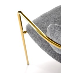 K537 krzesło popielaty