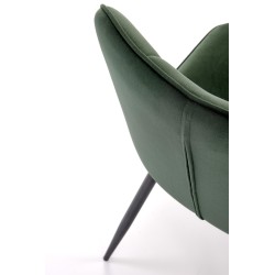 K539 krzesło ciemny zielony (1p 4szt)