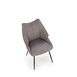 K543 krzesło popielaty (1p 2szt)