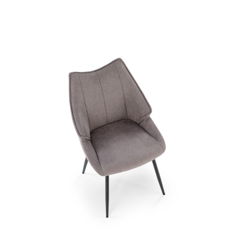 K543 krzesło popielaty (1p 2szt)