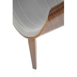 K544 krzesło popielaty / orzechowy (1p 1szt)