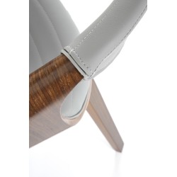 K544 krzesło popielaty / orzechowy (1p 1szt)