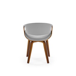 K544 krzesło popielaty / orzechowy (1p 1szt)