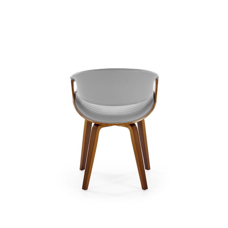 K544 krzesło popielaty / orzechowy (1p 1szt)