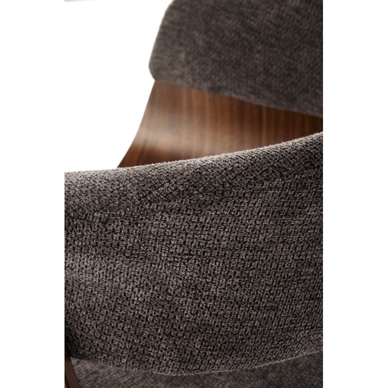 K545 krzesło popielaty / orzechowy (1p 1szt)