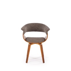 K545 krzesło popielaty / orzechowy (1p 1szt)