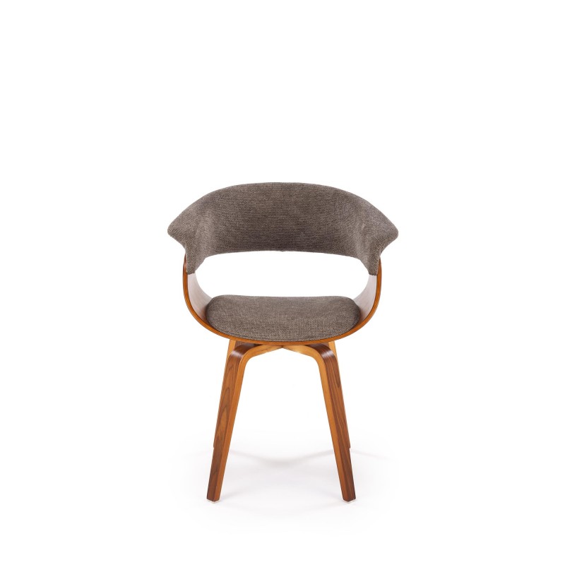 K545 krzesło popielaty / orzechowy (1p 1szt)