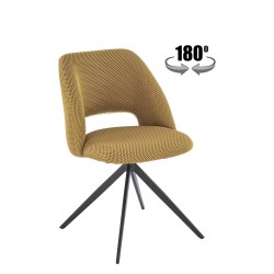 K546 krzesło musztardowy (2p 2szt)