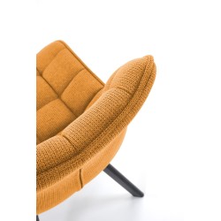 K549 krzesło musztardowy (1p 2szt)