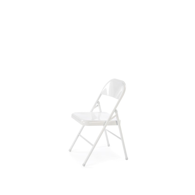 K565 krzesło składane, biały (1p 6szt)