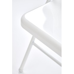 K565 krzesło składane, biały (1p 6szt)