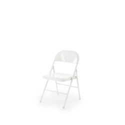K565 krzesło składane, biały (1p 6szt)
