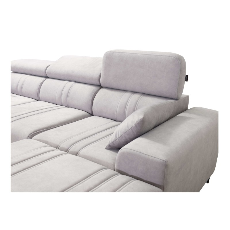 Verona XII Corner Sofa with Sleeping Function Velvet, Vena 6 - A practical and elegant piece of furniture for your living room Verona XII Corner Sofa with Sleeping Function Velvet, Vena 6 - A practical and elegant piece of furniture for your living room