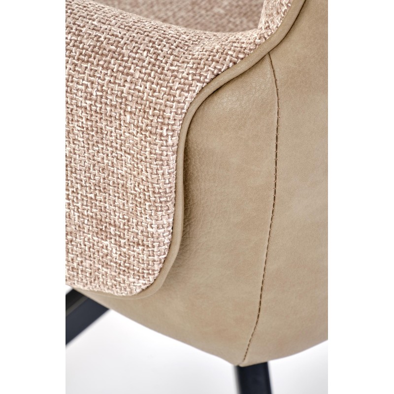 K579 krzesło brązowy (1p 2szt)